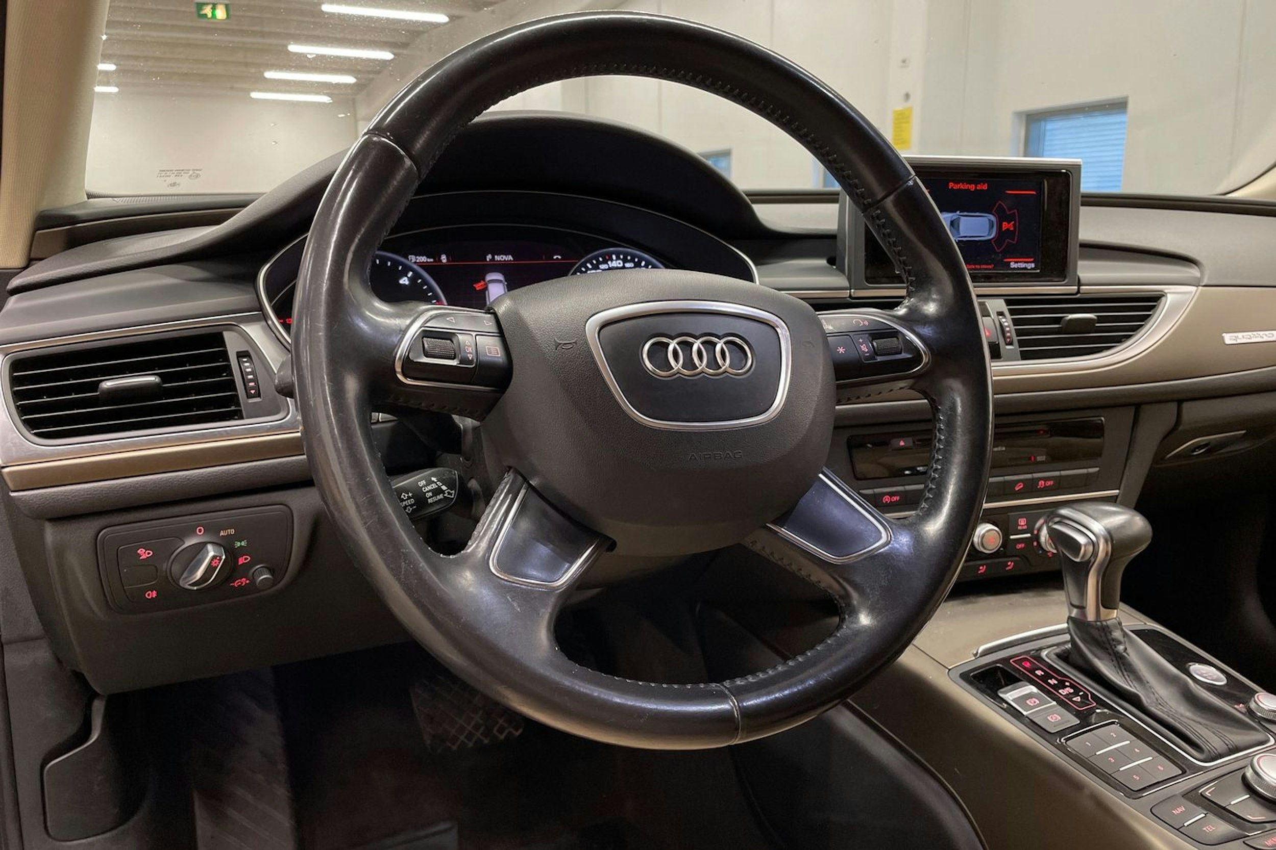 met. ruskea (beige) Audi A6 allroad quattro 2014 kuva 27.