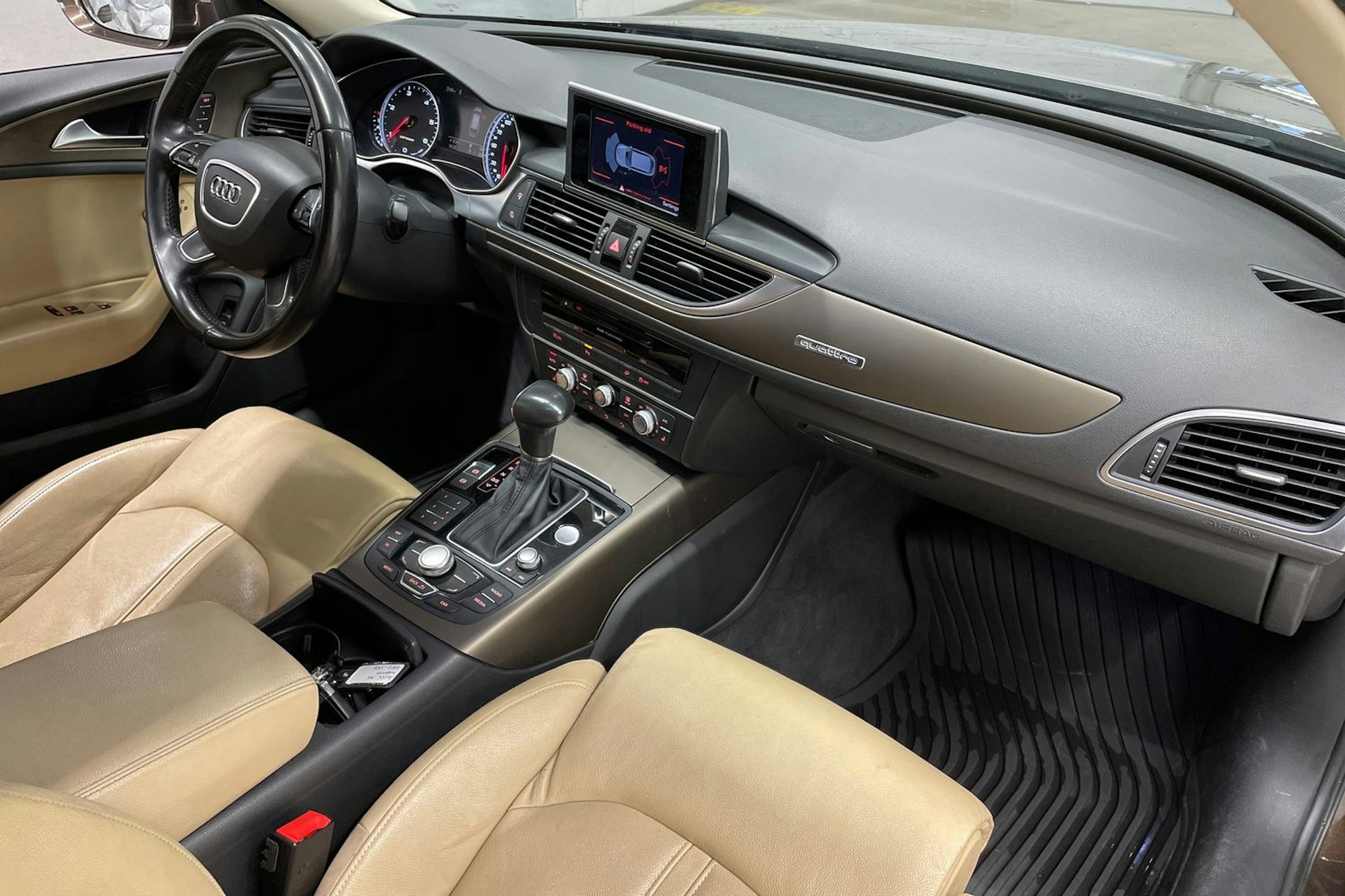 met. ruskea (beige) Audi A6 allroad quattro 2014 kuva 29.