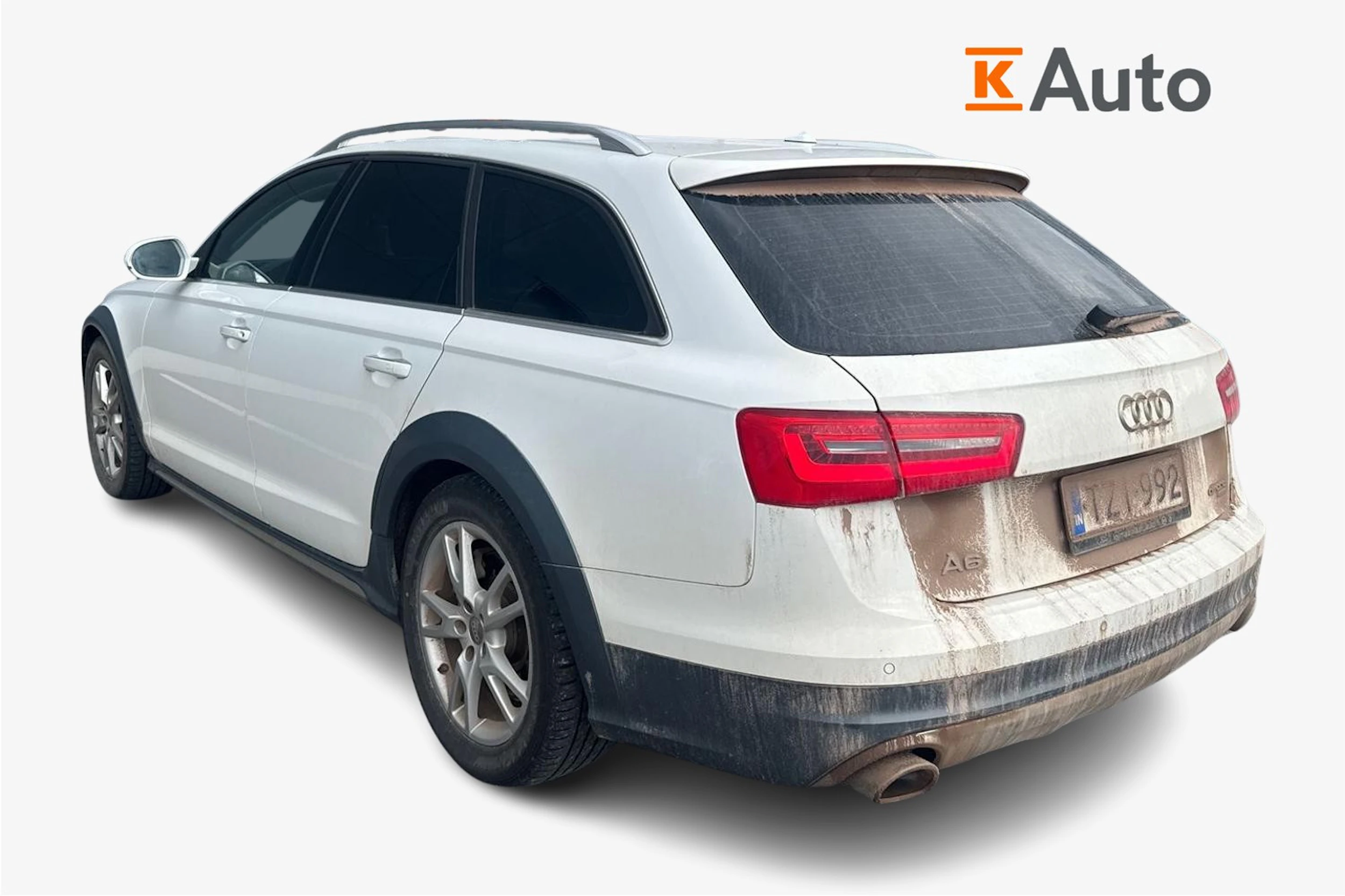 valkoinen Audi A6 allroad quattro 2014 kuva 2.