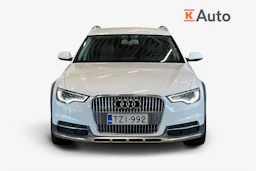 valkoinen Audi A6 allroad quattro 2014 kuva 4.
