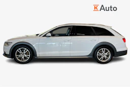 valkoinen Audi A6 allroad quattro 2014 kuva 5.