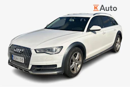 valkoinen Audi A6 allroad quattro 2015 kuva 1.