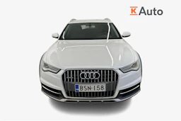 valkoinen Audi A6 allroad quattro 2015 kuva 4.