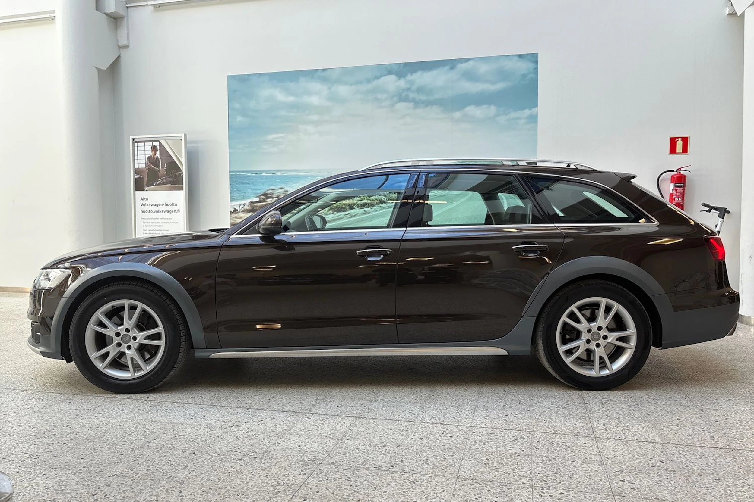 Ruskea (beige) Audi A6 ALLROAD QUATTRO 2015 kuva 19.