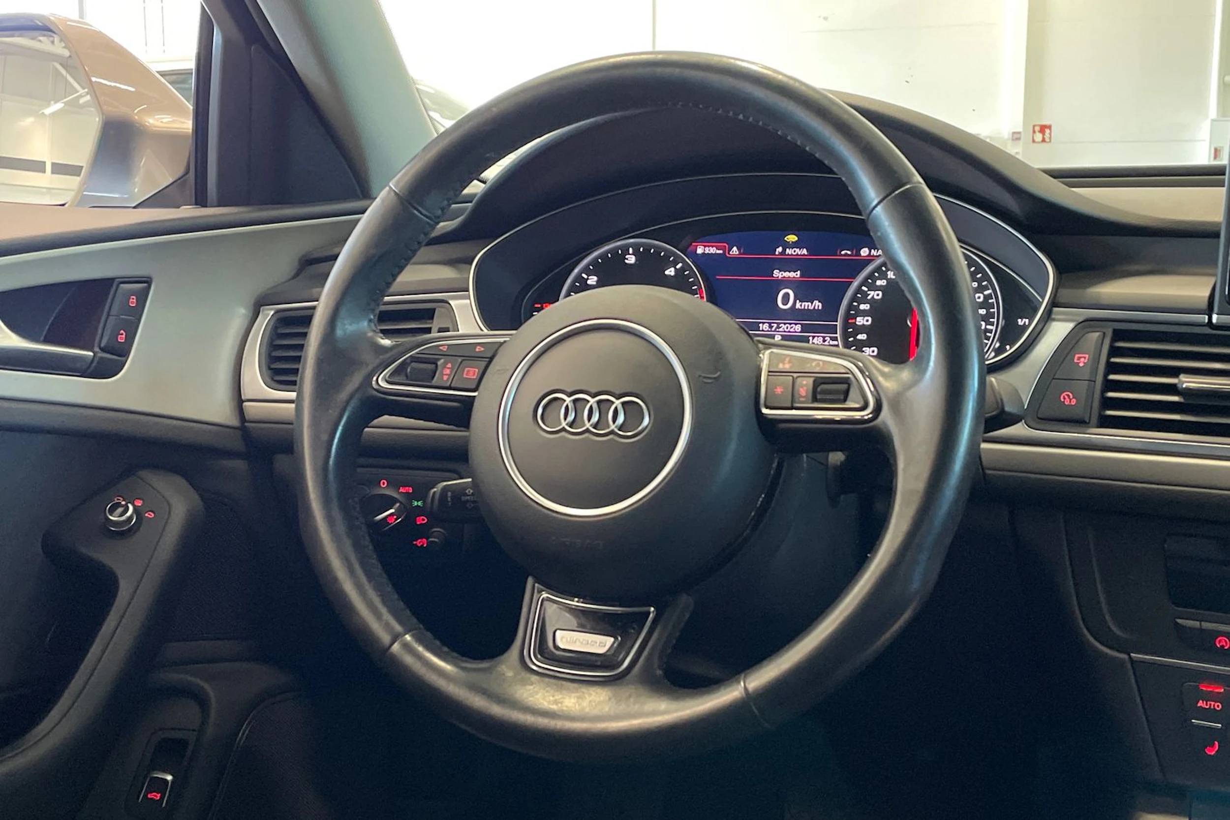 ruskea (beige) Audi A6 allroad quattro 2016 kuva 12.