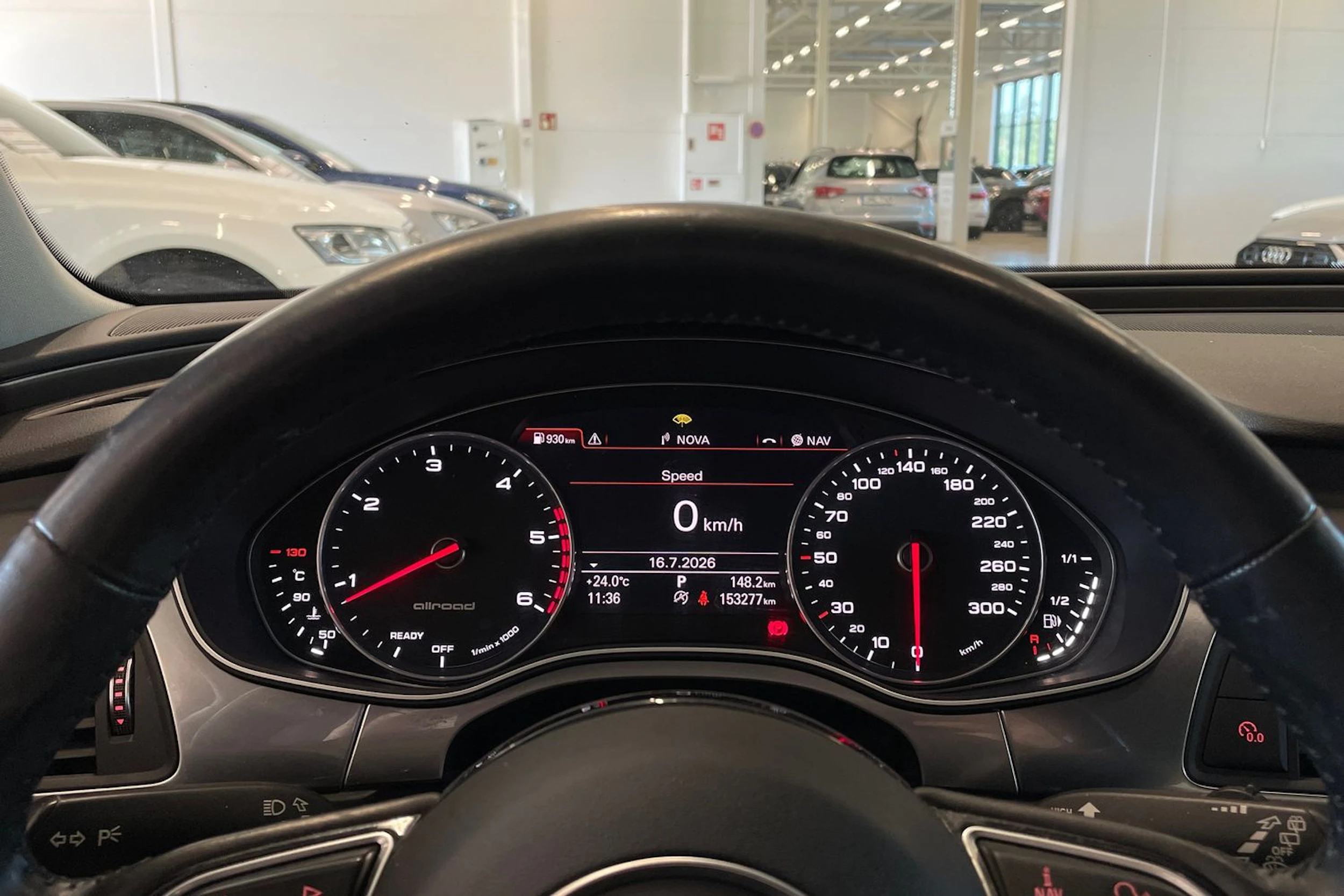 ruskea (beige) Audi A6 allroad quattro 2016 kuva 13.