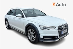 valkoinen Audi A6 allroad quattro 2016 kuva 1.