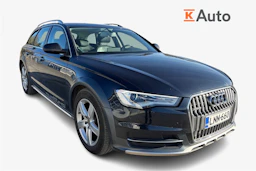 Sininen Audi A6 ALLROAD QUATTRO 2016 kuva 1.