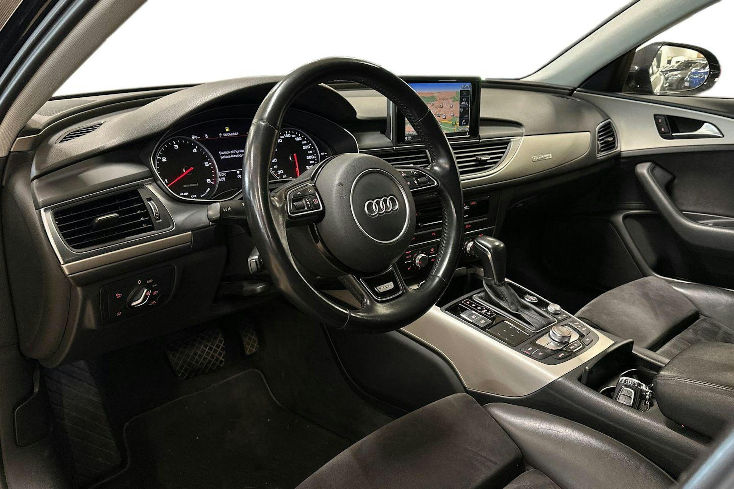 musta Audi A6 allroad quattro 2016 kuva 3.