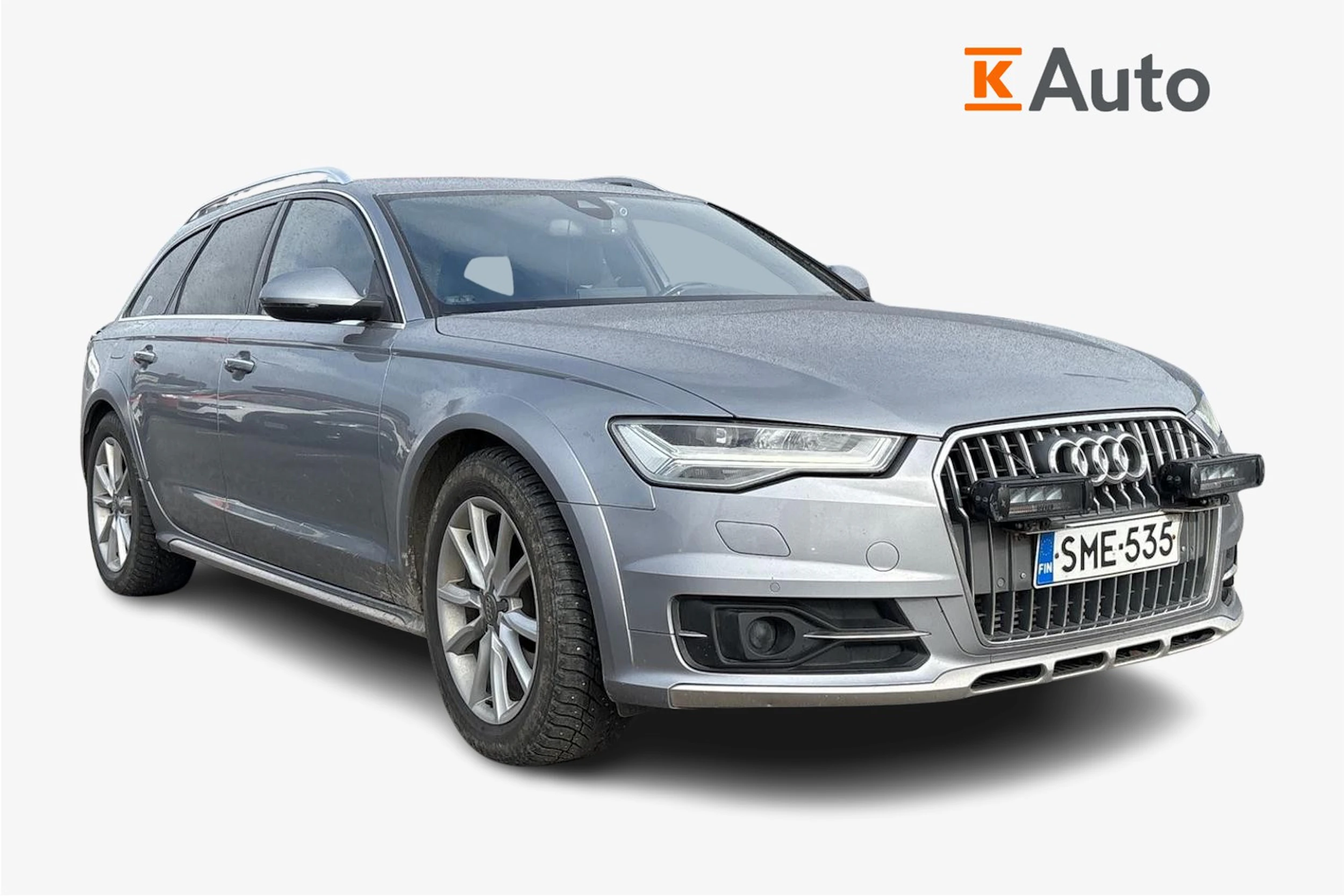 harmaa Audi A6 allroad quattro 2016 kuva 1.