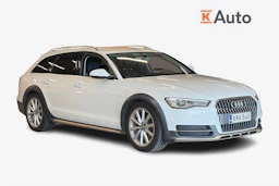 valkoinen Audi A6 allroad quattro 2016 kuva 1.