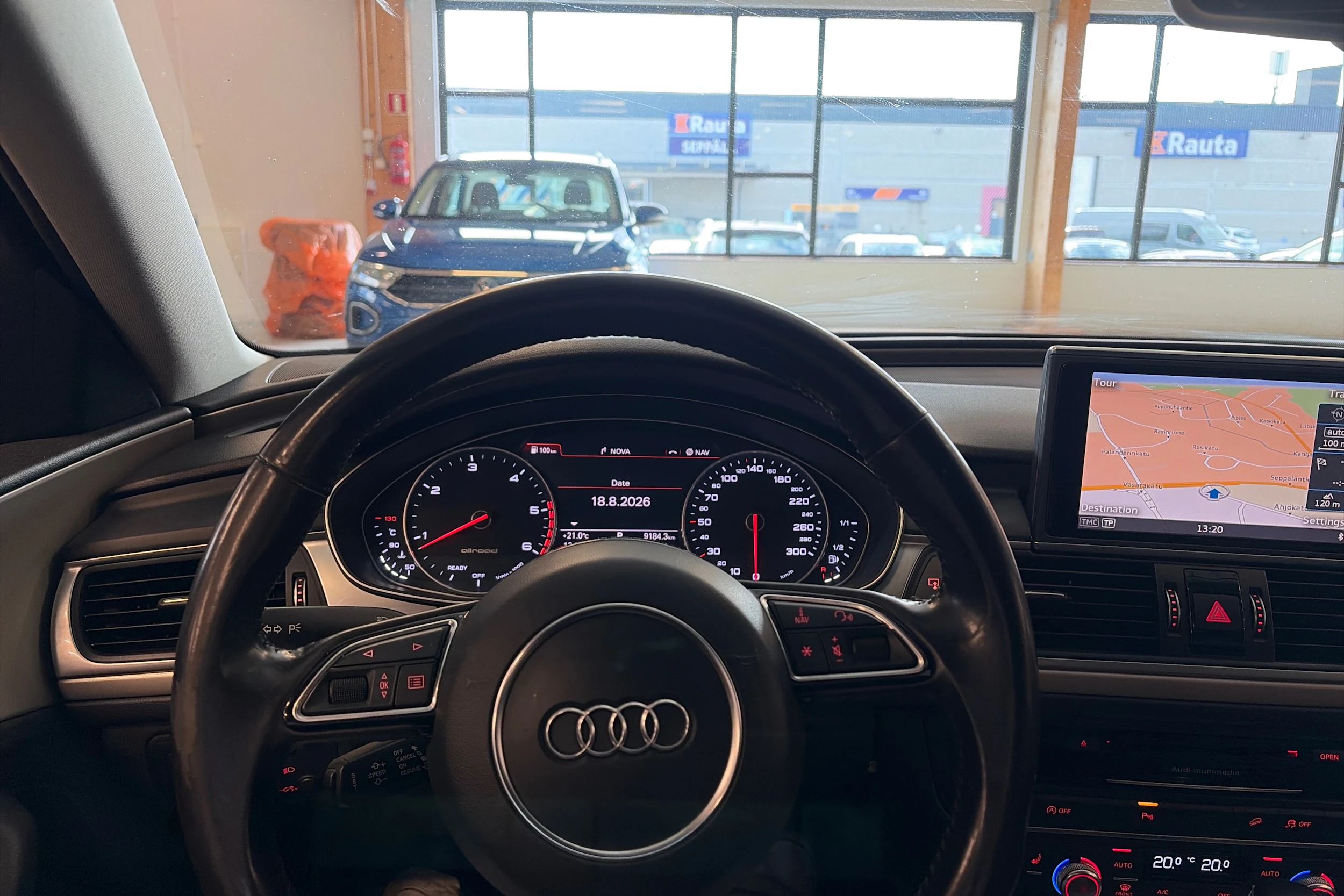 valkoinen Audi A6 allroad quattro 2016 kuva 4.
