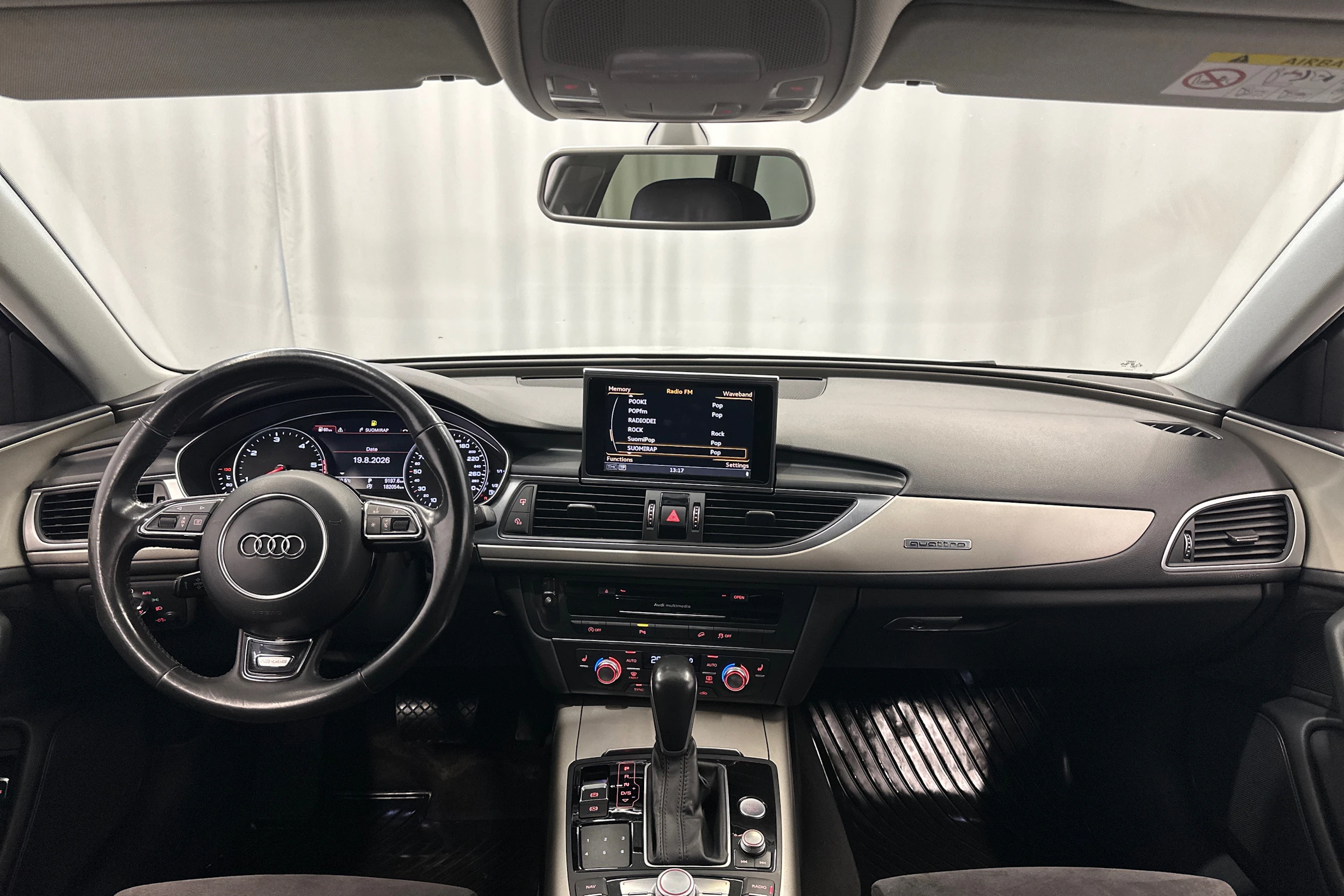 valkoinen Audi A6 allroad quattro 2016 kuva 11.