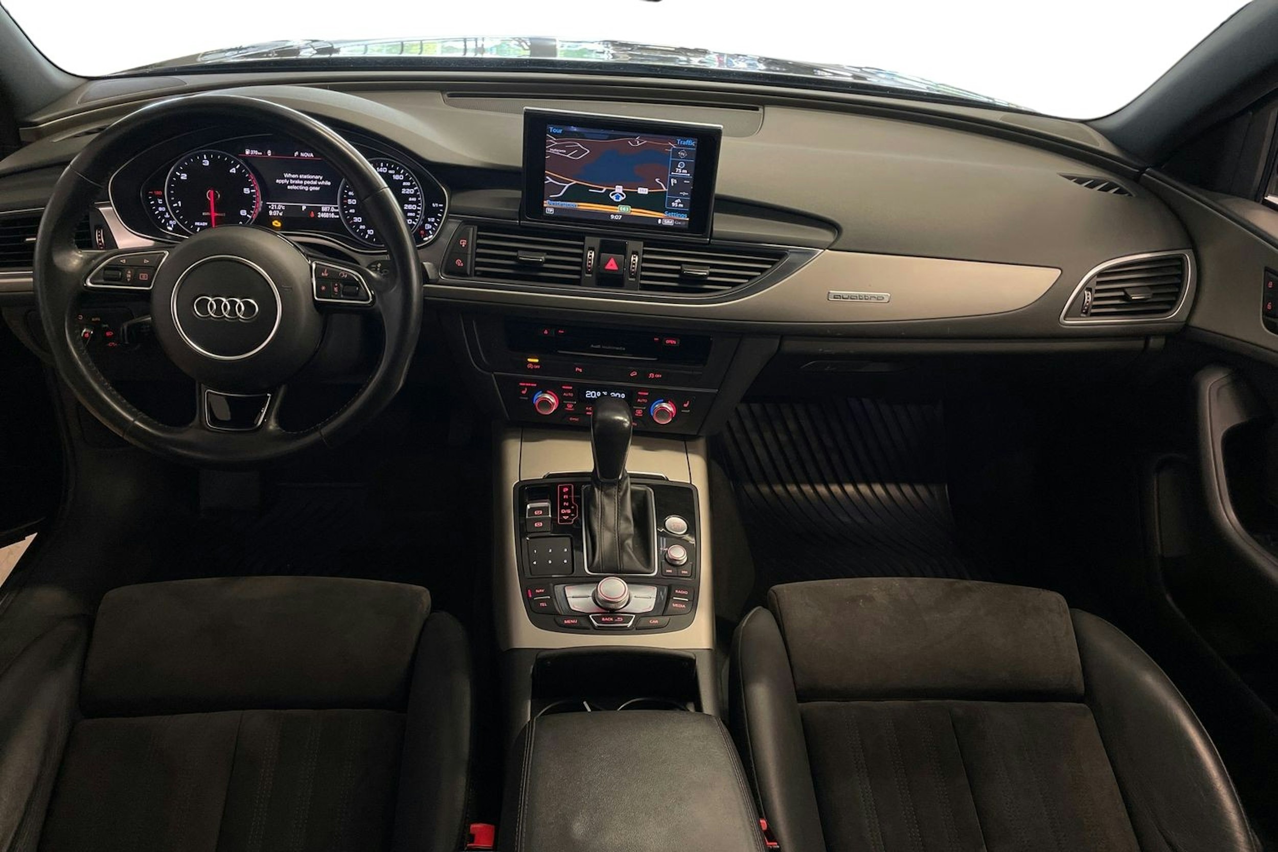 musta Audi A6 allroad quattro 2017 kuva 9.