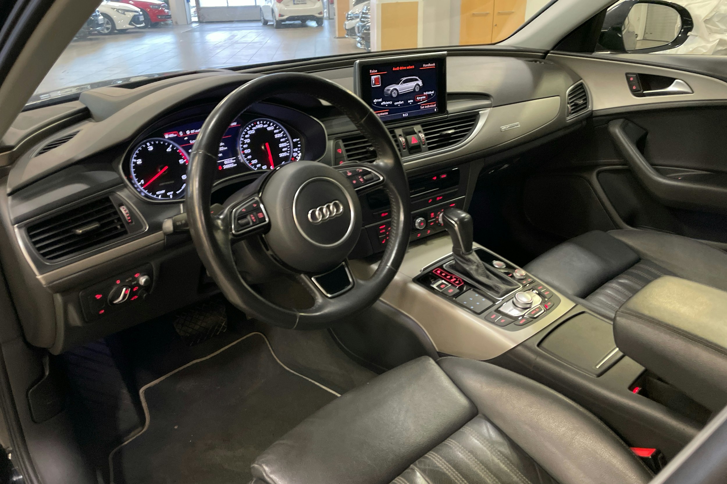 musta Audi A6 allroad quattro 2017 kuva 6.