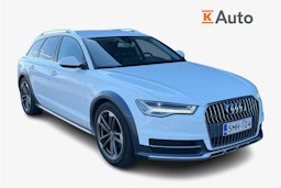 valkoinen Audi A6 allroad quattro 2017 kuva 1.