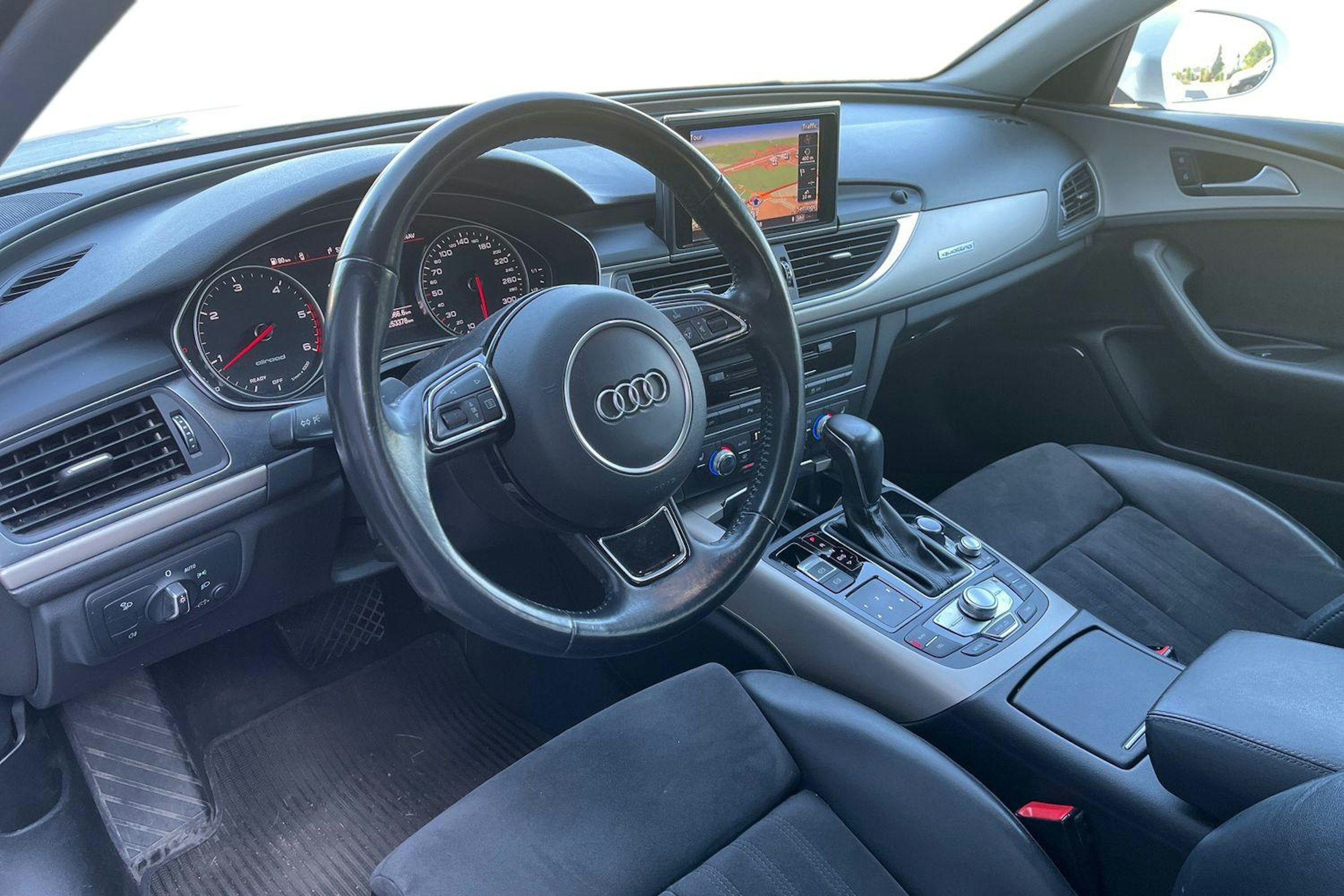valkoinen Audi A6 allroad quattro 2017 kuva 3.