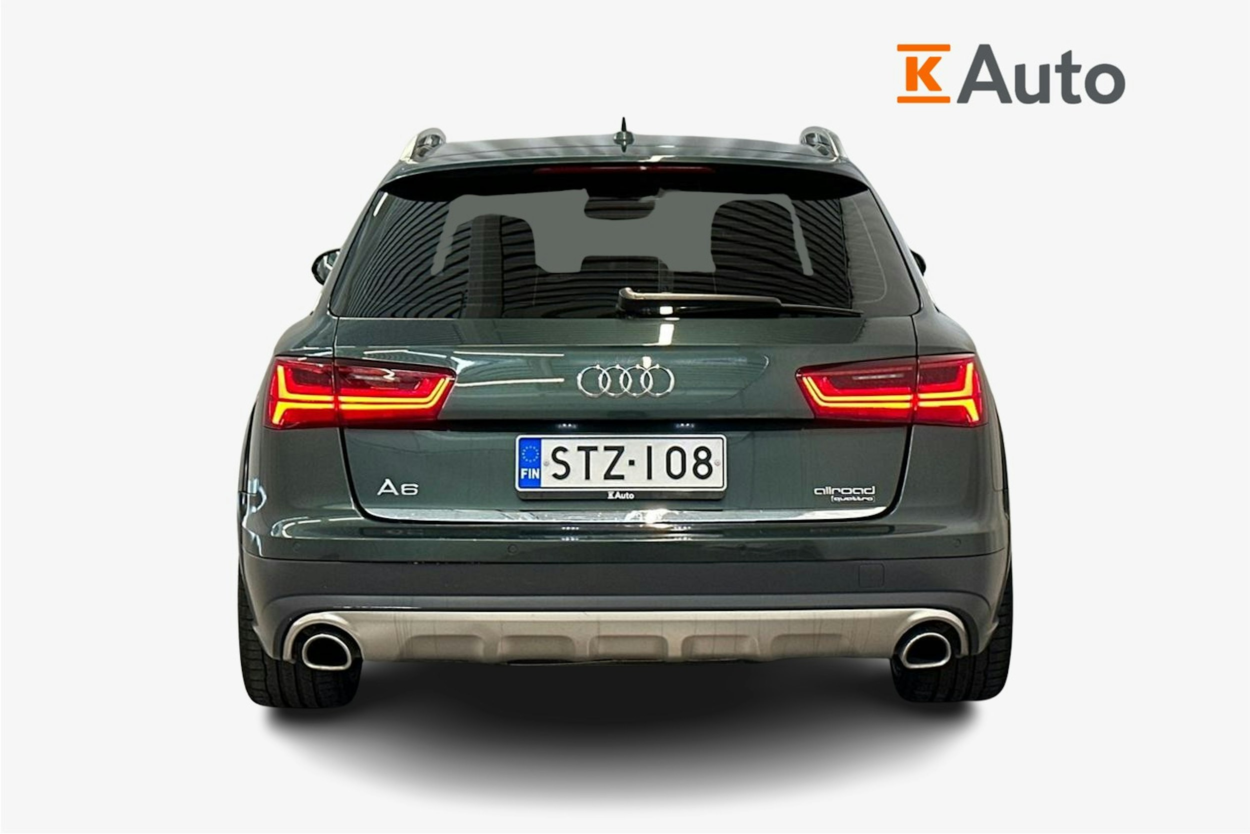 met. vihreä Audi A6 allroad quattro 2017 kuva 3.