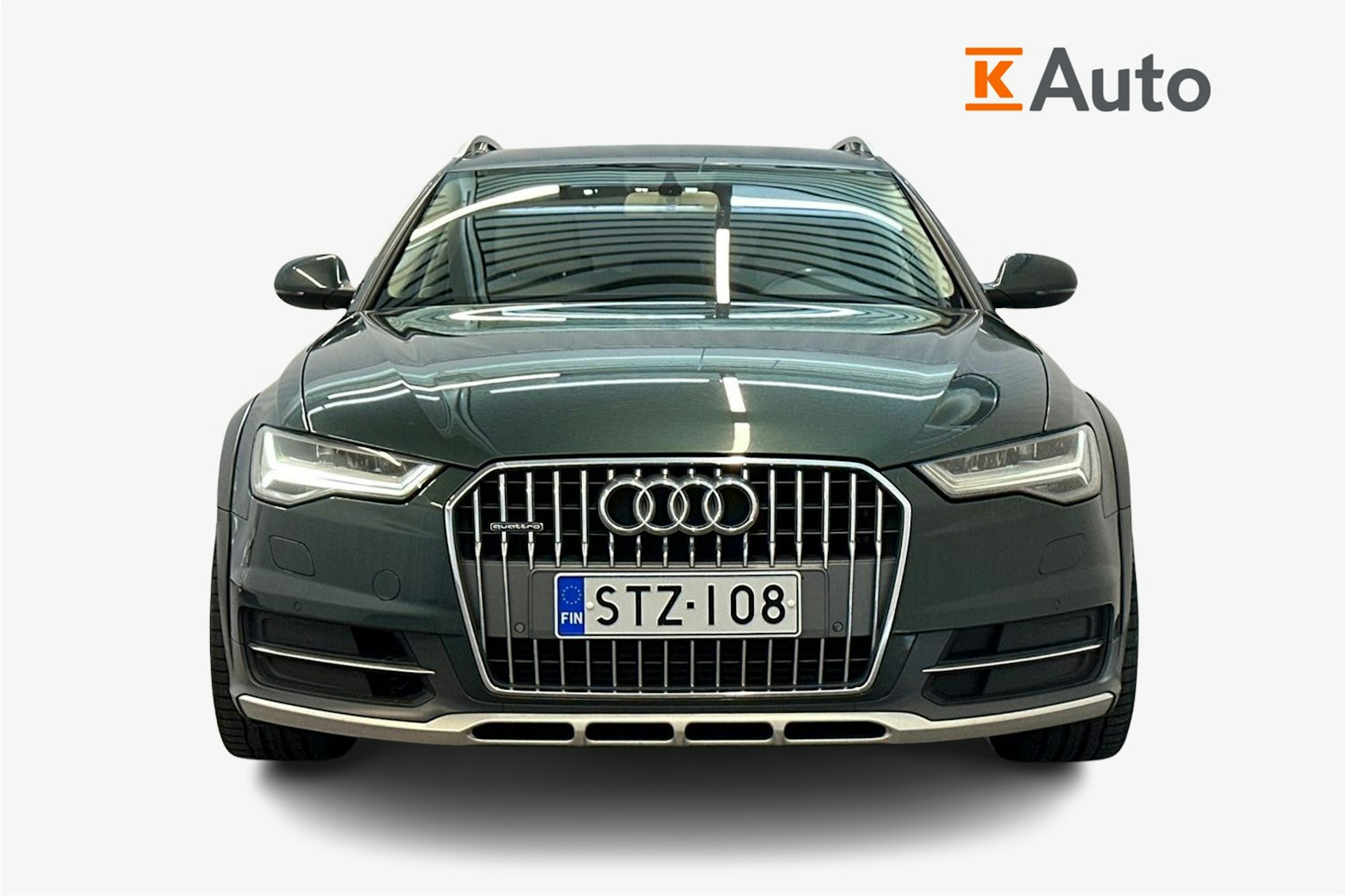 met. vihreä Audi A6 allroad quattro 2017 kuva 4.