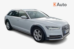 valkoinen Audi A6 allroad quattro 2018 kuva 1.