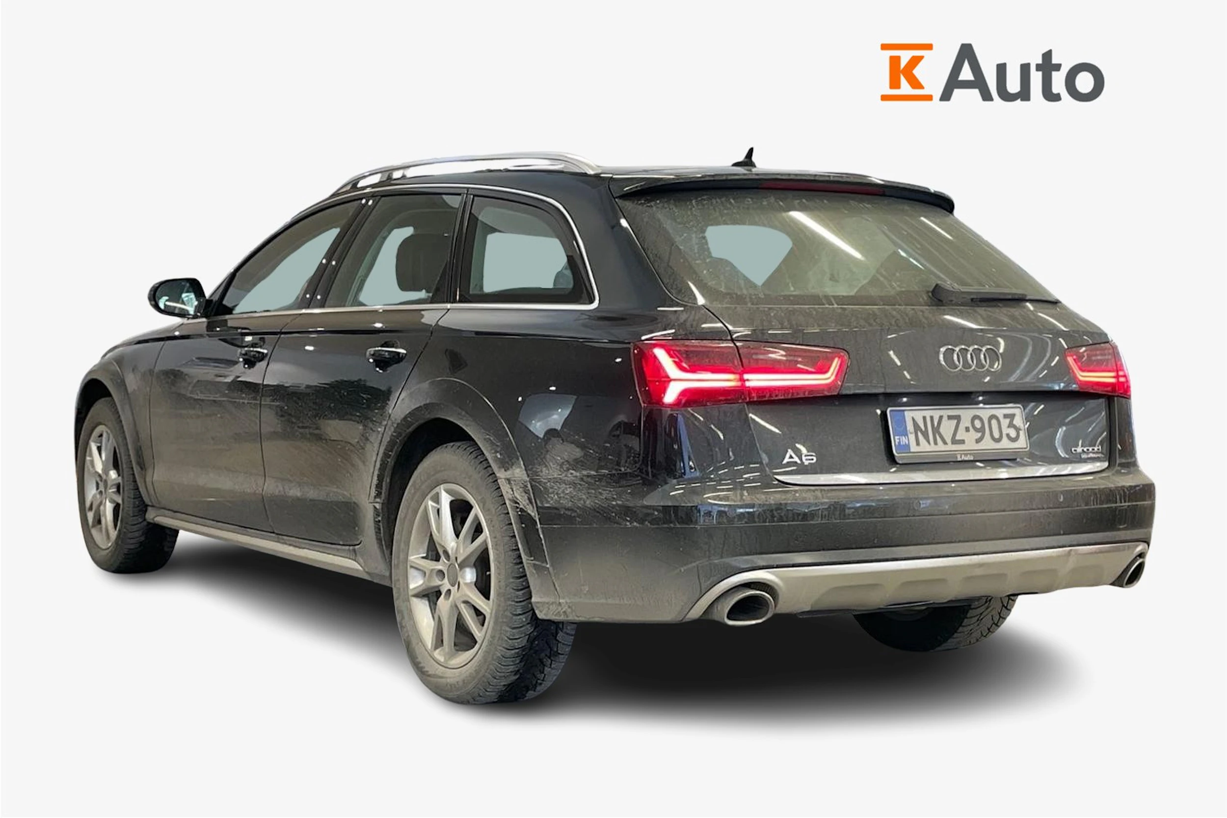 musta Audi A6 allroad quattro 2018 kuva 2.