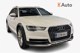 valkoinen Audi A6 allroad quattro 2018 kuva 1.