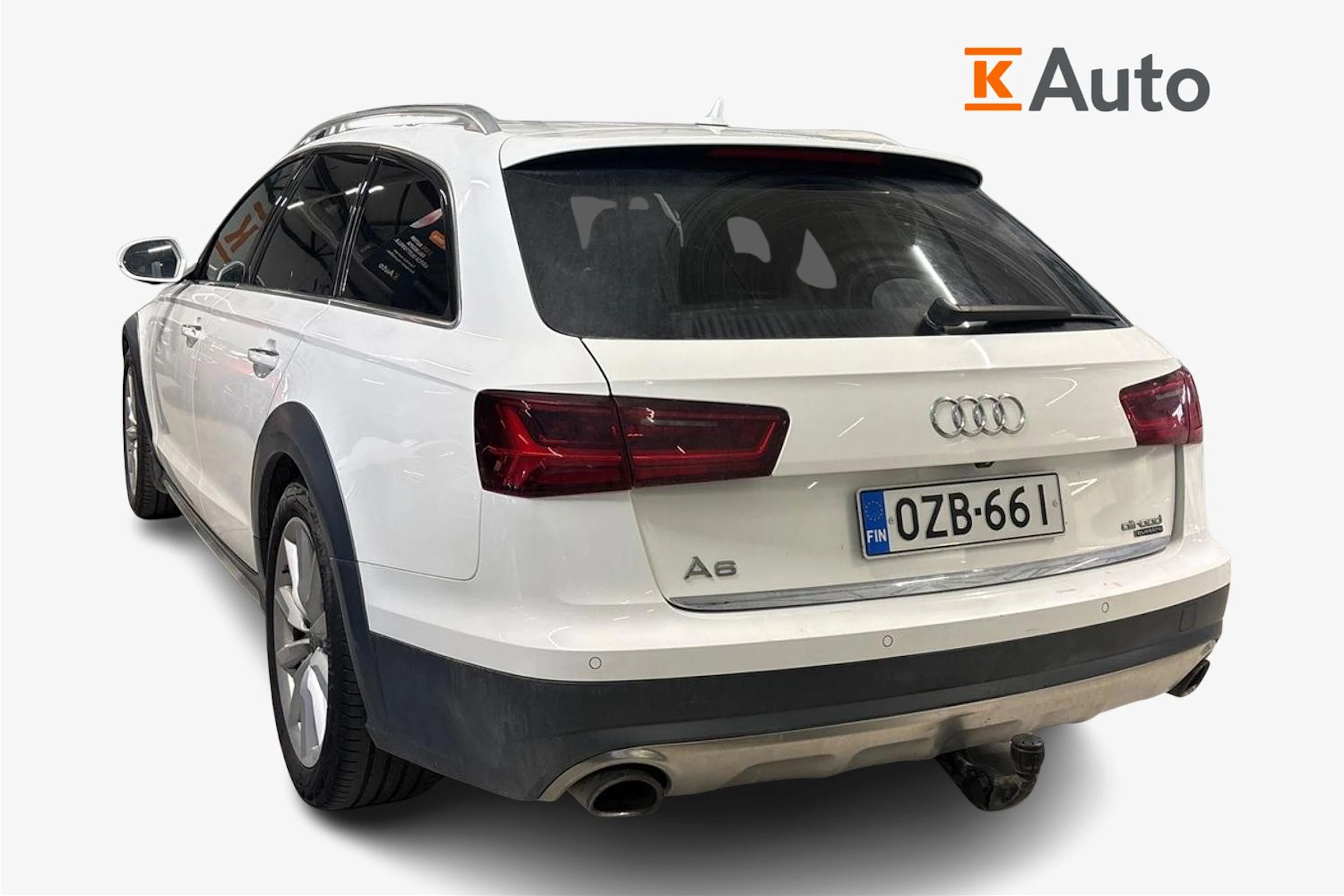 valkoinen Audi A6 allroad quattro 2018 kuva 2.