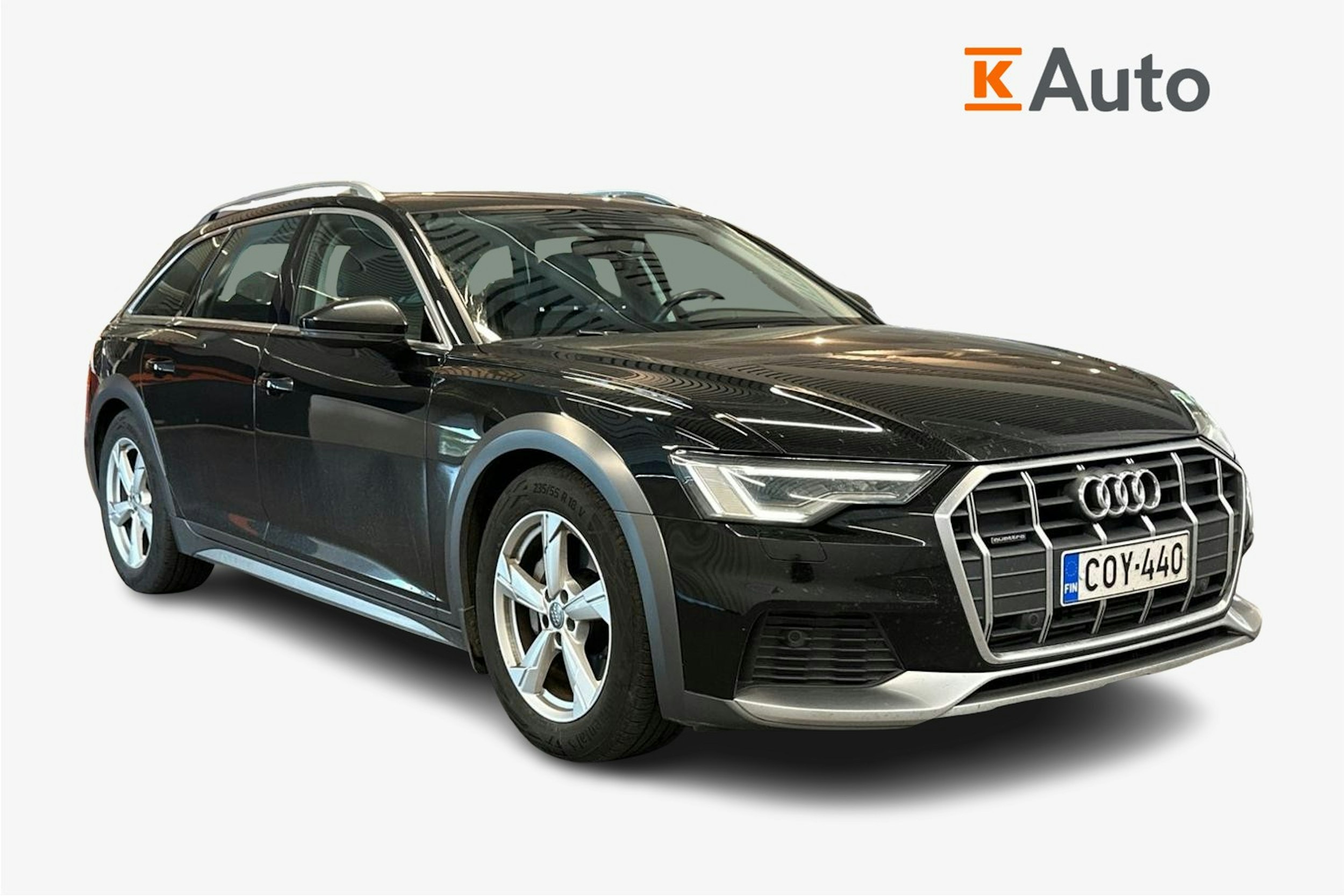 musta Audi A6 allroad quattro 2021 kuva 1.