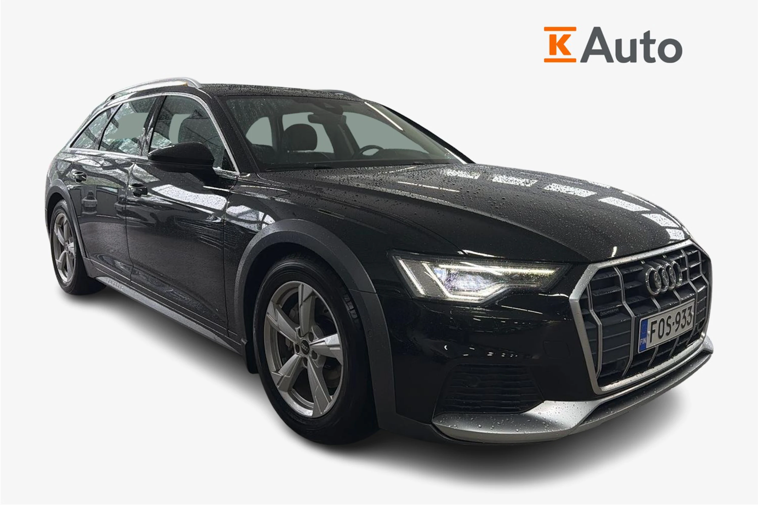 musta Audi A6 allroad quattro 2021 kuva 1.