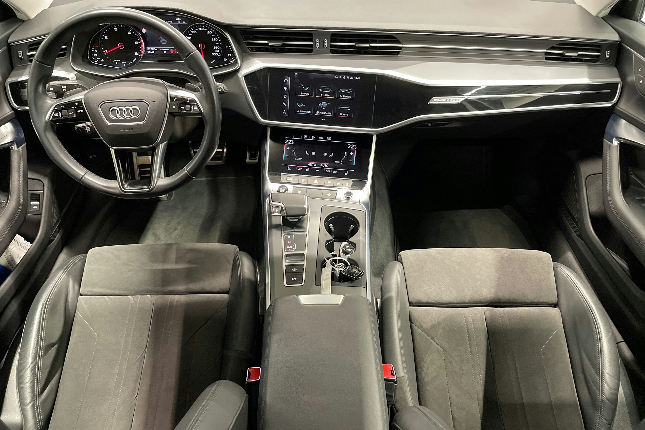harmaa Audi A6 allroad quattro 2021 kuva 9.