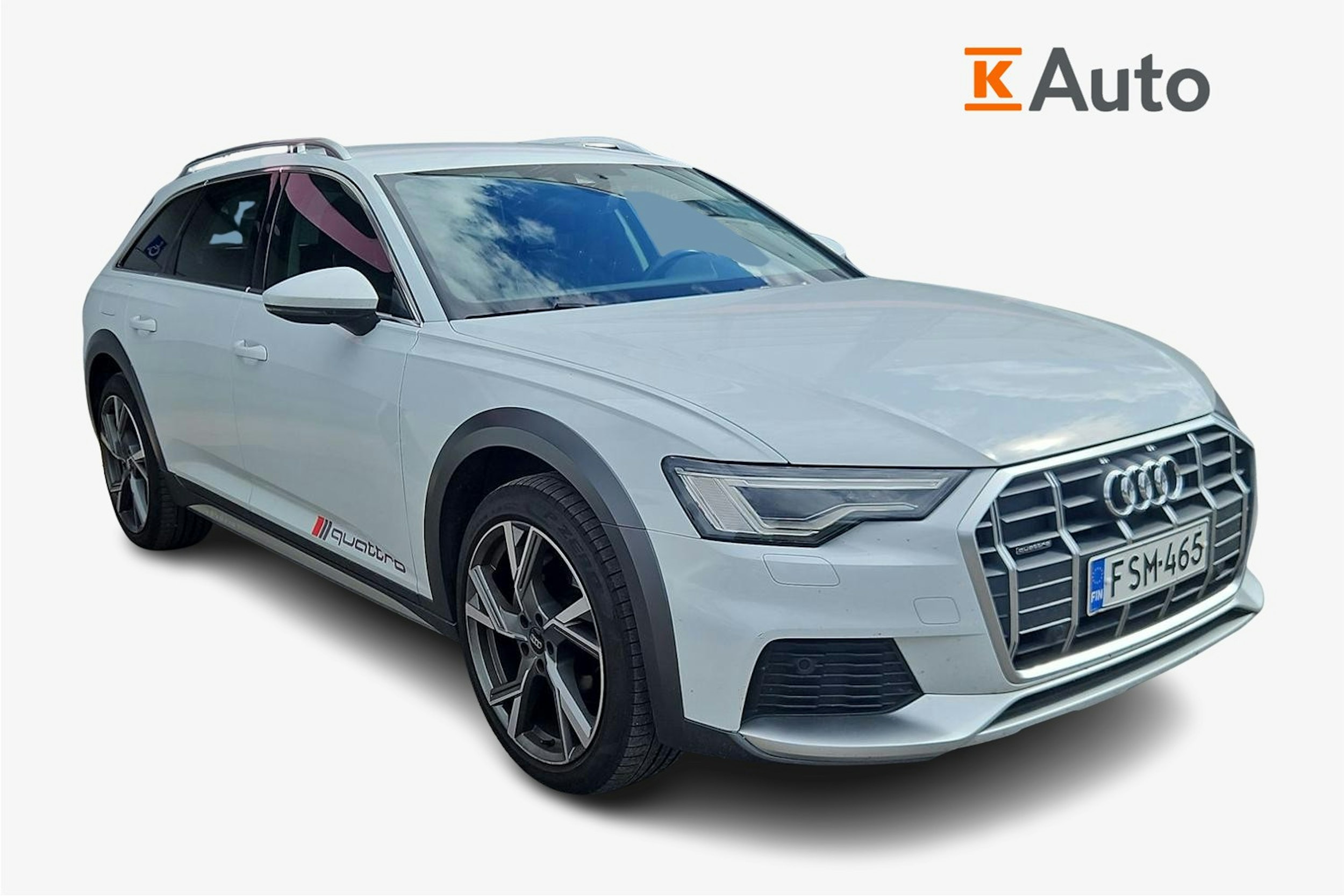 Valkoinen Audi A6 ALLROAD QUATTRO 2023 kuva 1.