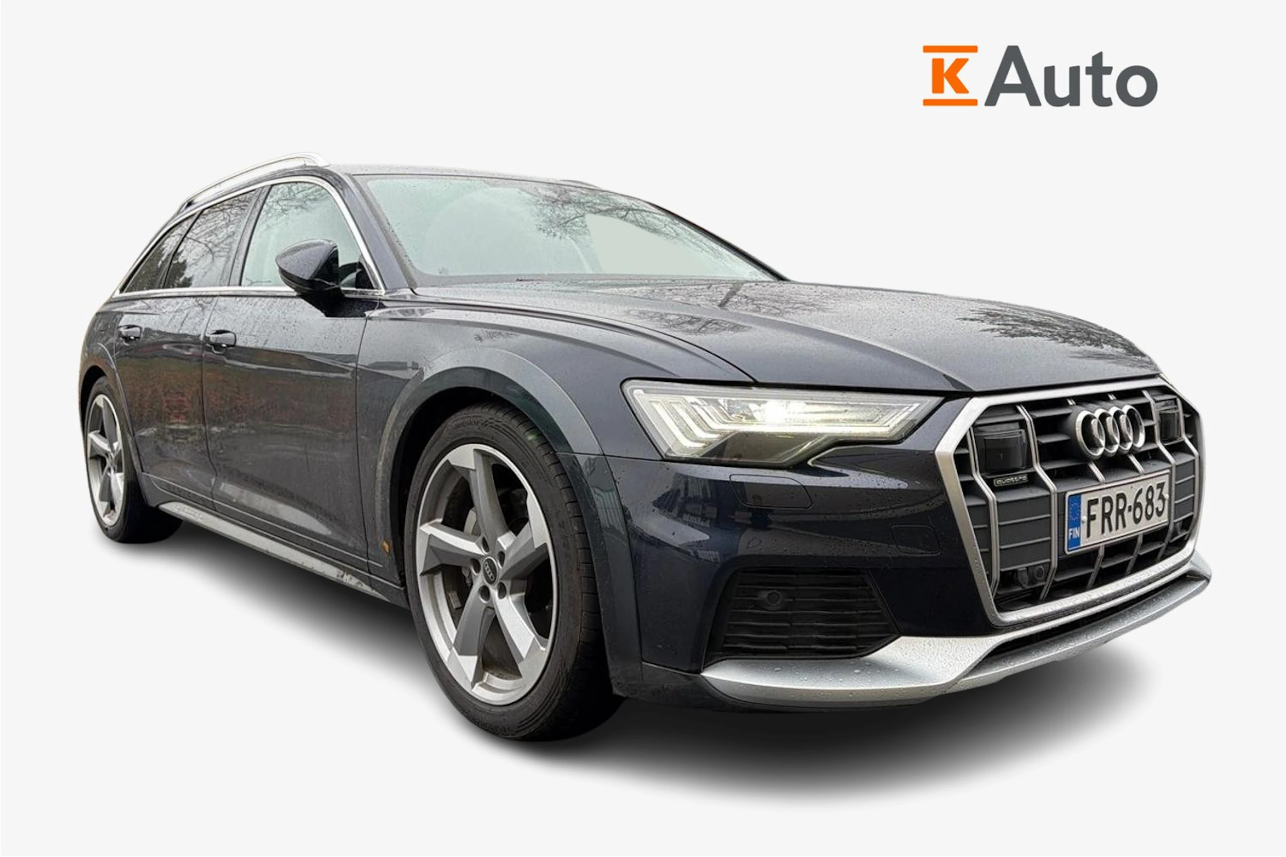 sininen Audi A6 allroad quattro 2024 kuva 1.