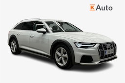 valkoinen Audi A6 allroad quattro 2024 kuva 1.