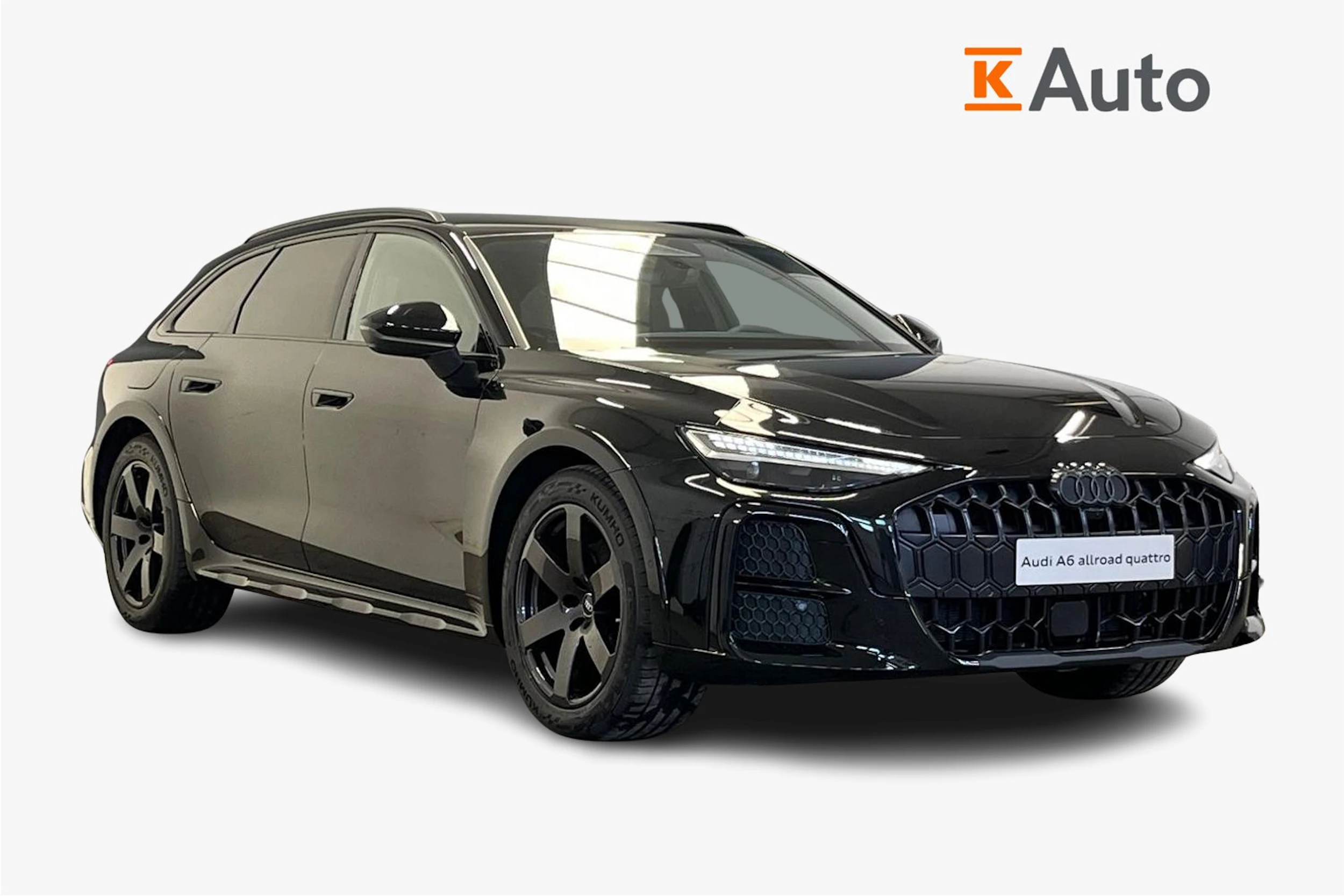 musta Audi A6 allroad quattro 2026 kuva 1.