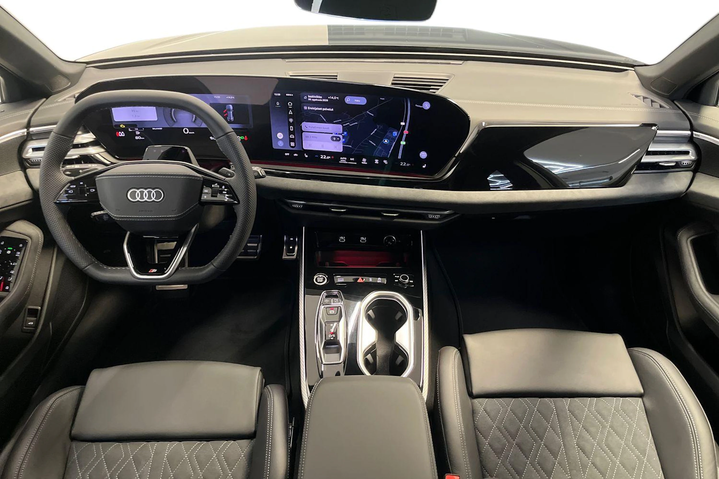 musta Audi A6 allroad quattro 2026 kuva 7.