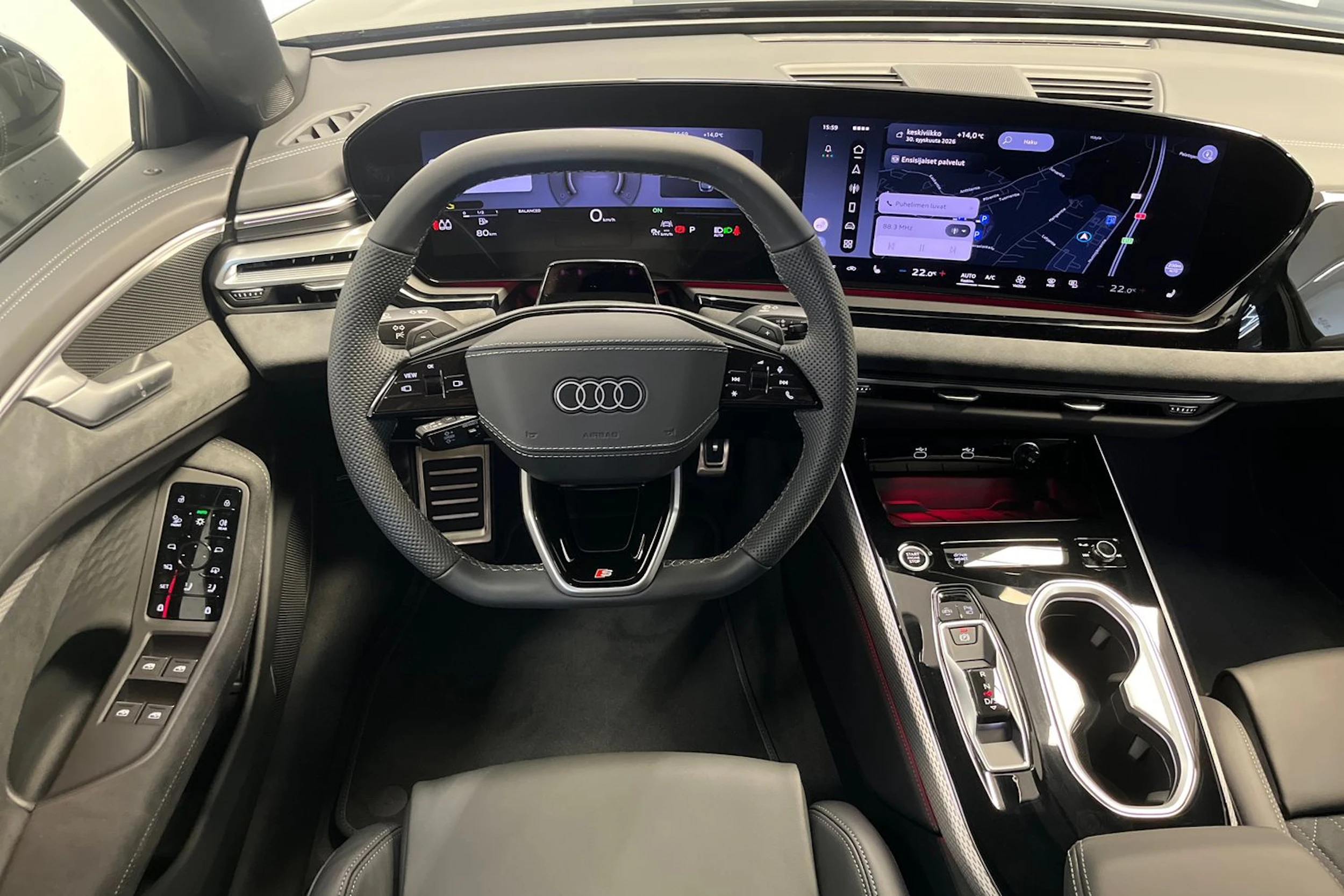 musta Audi A6 allroad quattro 2026 kuva 17.
