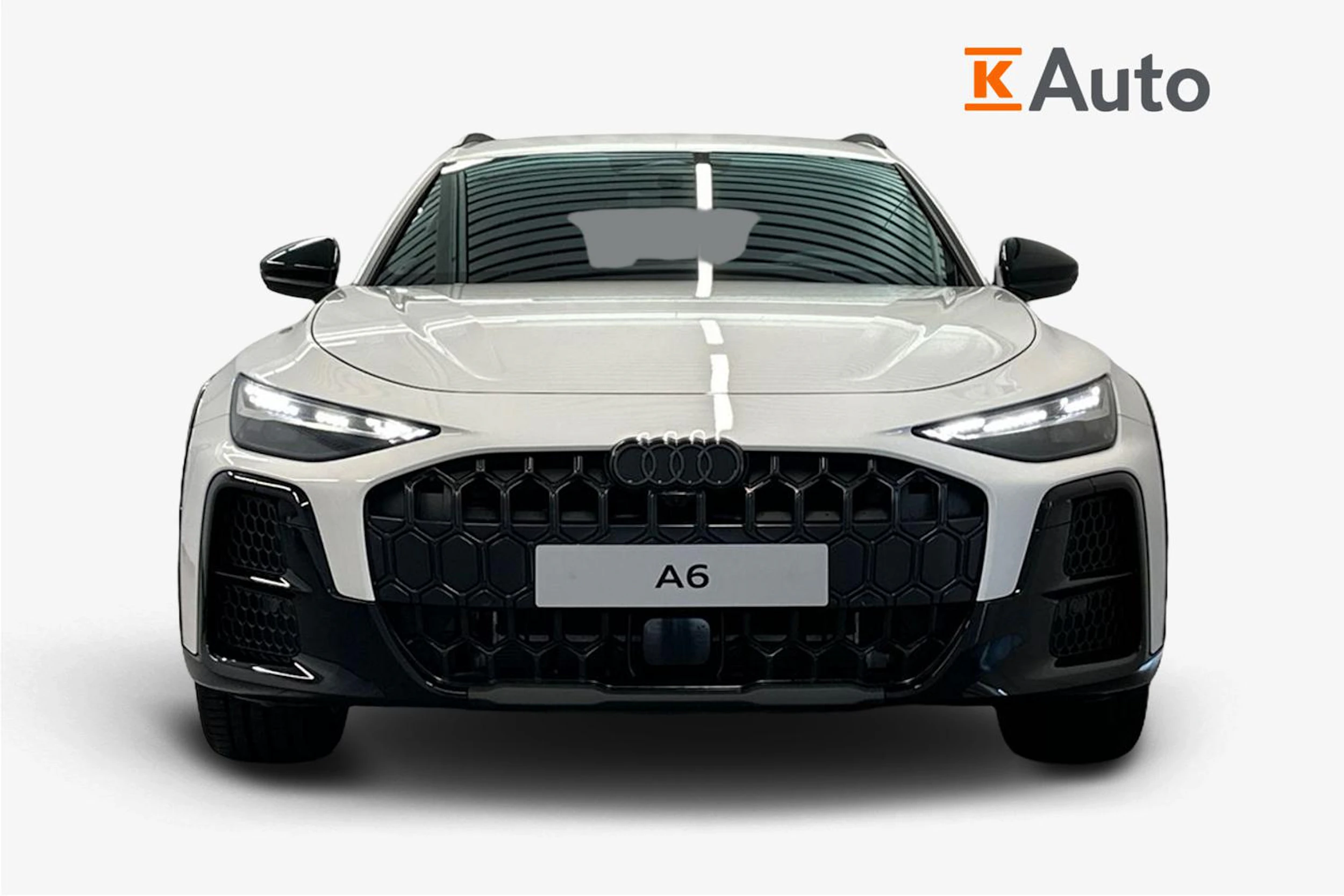 jäätikön valkoinen Audi A6 allroad quattro 2026 kuva 4.