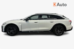 jäätikön valkoinen Audi A6 allroad quattro 2026 kuva 5.