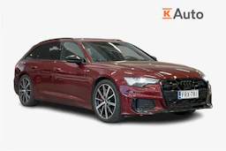 Punainen Audi A6 2024 kuva 1.
