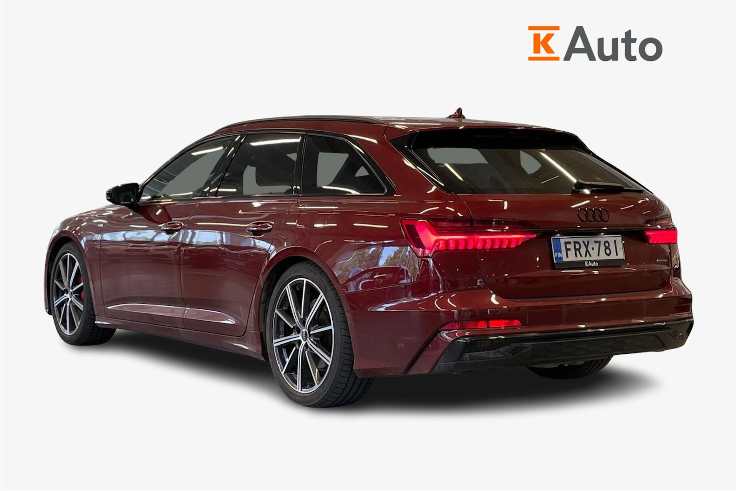 Punainen Audi A6 2024 kuva 2.