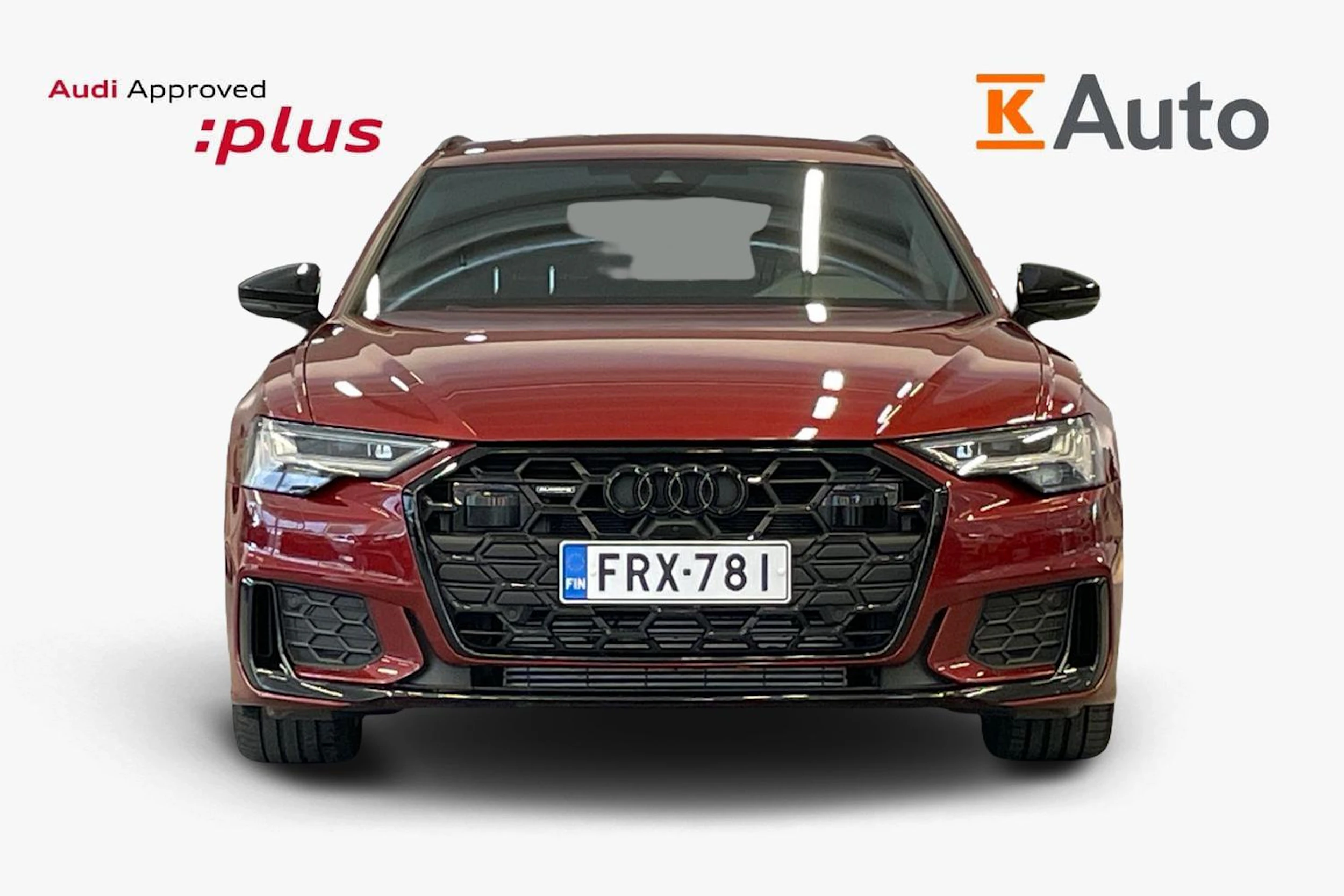 Punainen Audi A6 2024 kuva 4.