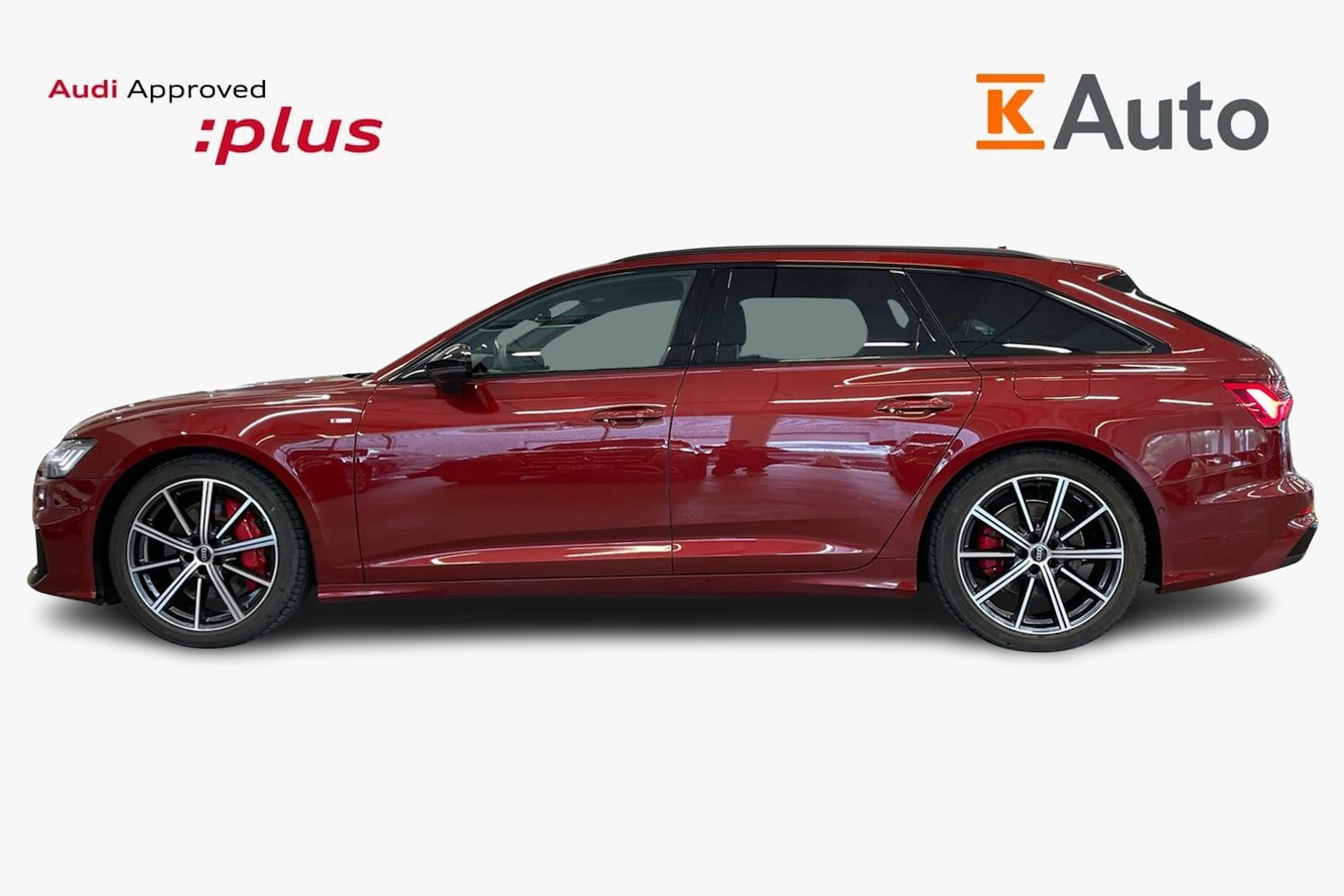 Punainen Audi A6 2024 kuva 5.