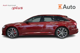 Punainen Audi A6 2024 kuva 5.