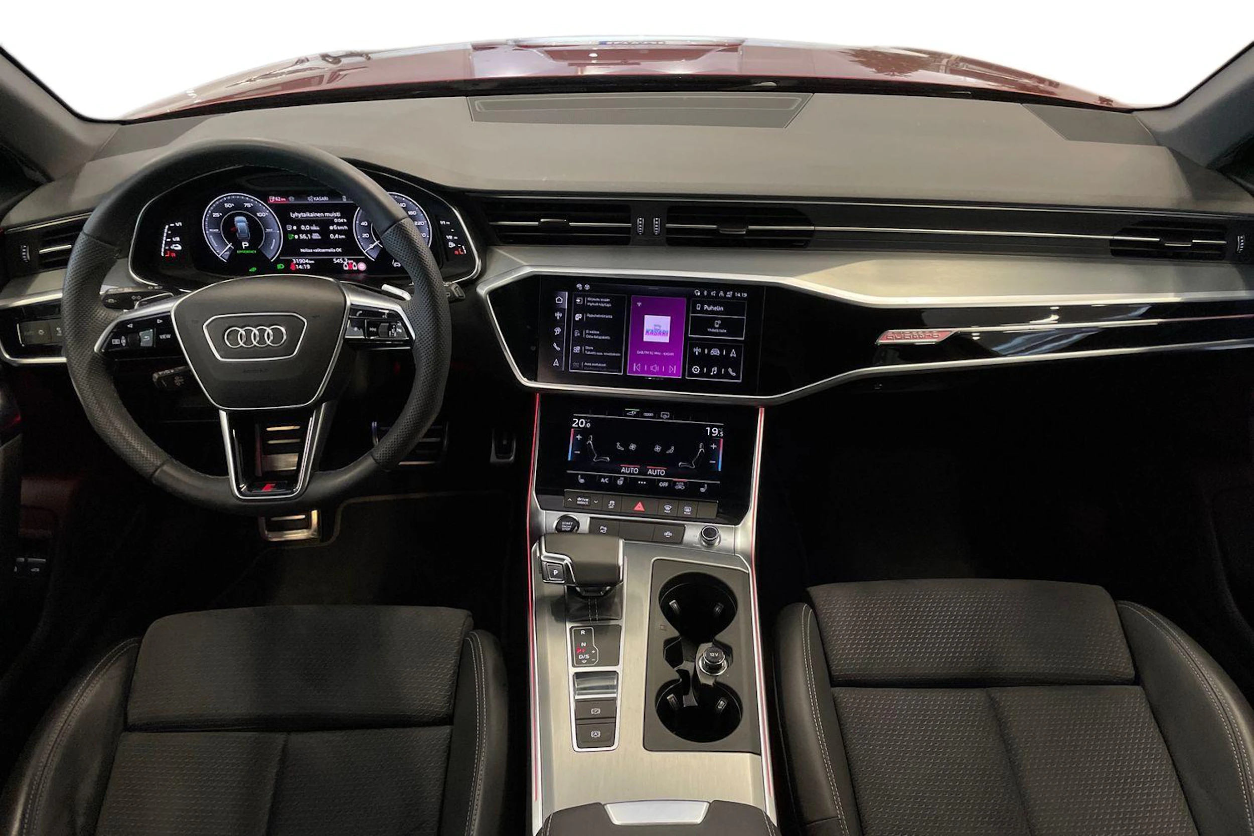 Punainen Audi A6 2024 kuva 7.