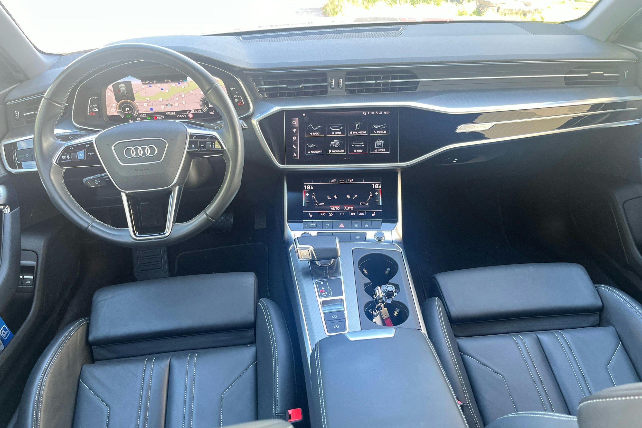 Harmaa Audi A6 2024 kuva 7.