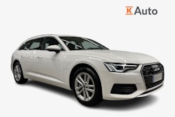 Valkoinen Audi A6 2024 kuva 1.