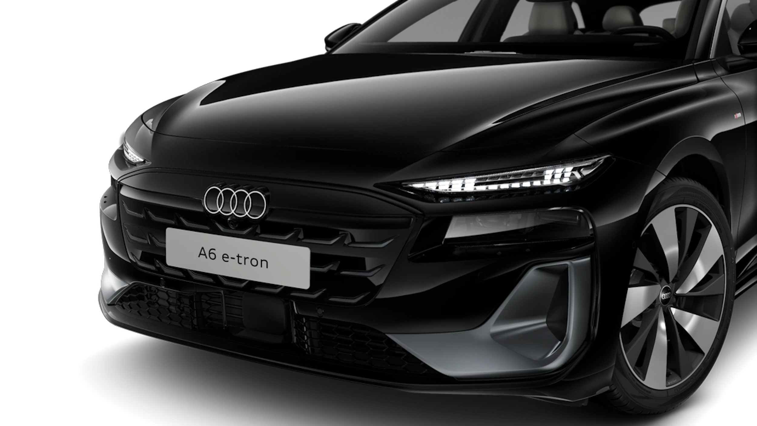 Mythos-musta, metalliväri Audi A6 Avant e-tron 2026 kuva 6.