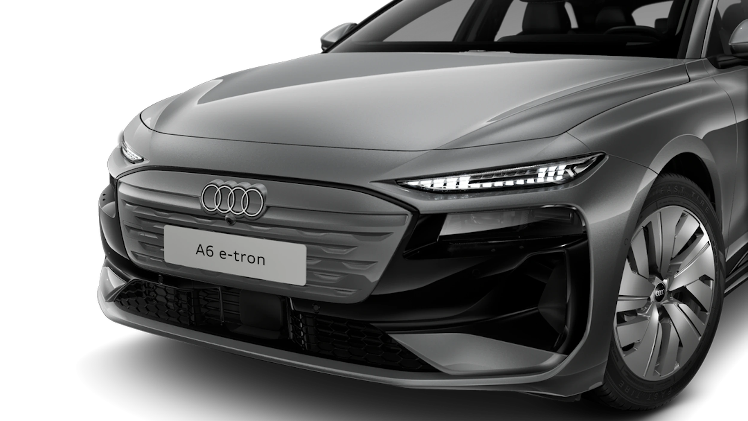 Taifun-harmaa, metalliväri Audi A6 Avant e-tron 2026 kuva 6.