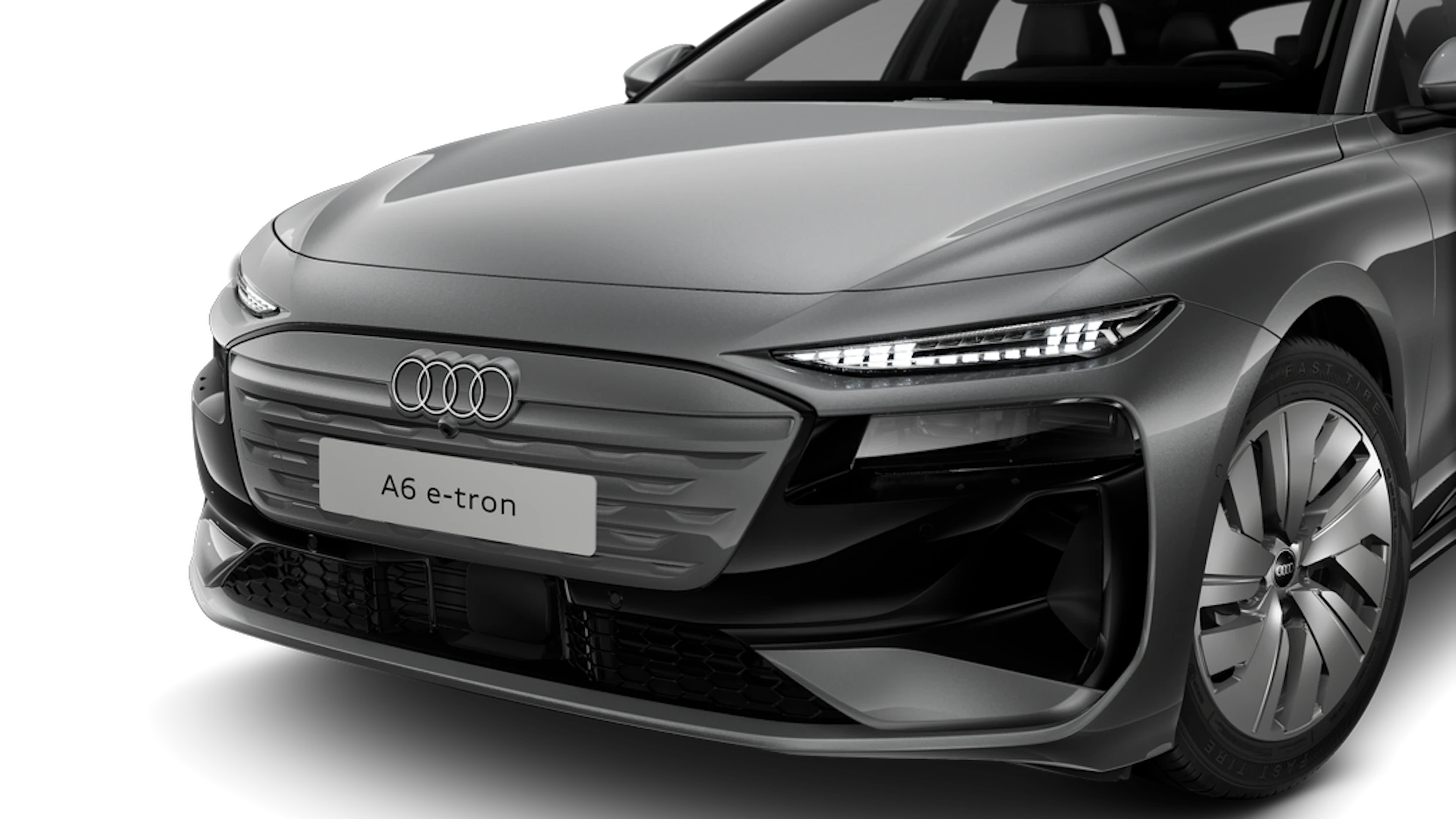 Taifun-harmaa, metalliväri Audi A6 Avant e-tron 2026 kuva 6.