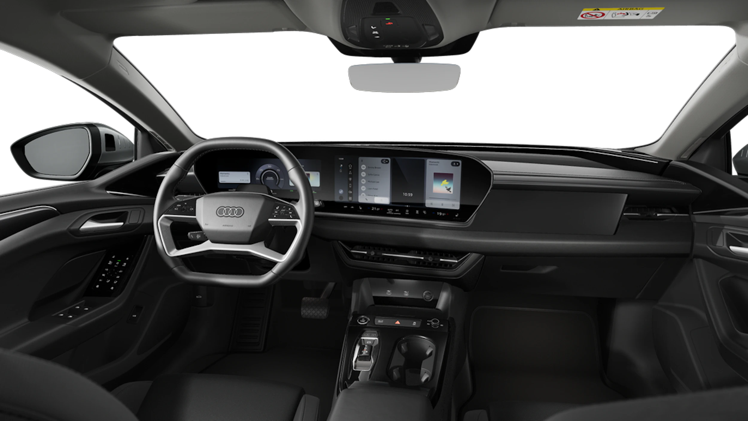Taifun-harmaa, metalliväri Audi A6 Avant e-tron 2027 kuva 7.